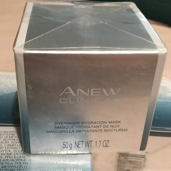 Lot 4 Avon Anew Clinical Overnight Hydration Mask 1.7 fl.oz New Unopened - Picture 1 of 4